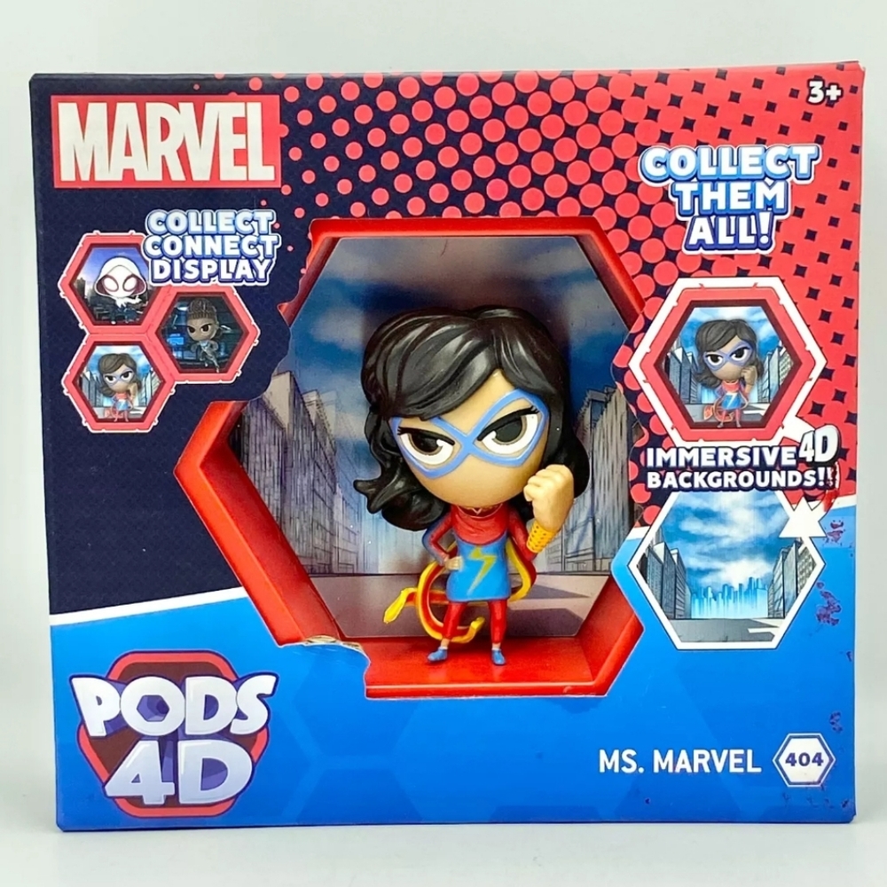 Marvel Wow Pods 4D MS. MARVEL New in Box
